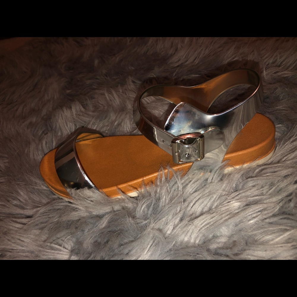 Silver Sandals